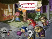 Cartoon Halloween Slide Puzzle Online Puzzle Games on taptohit.com