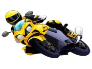 Cartoon Motorcycles Puzzle Online Puzzle Games on taptohit.com