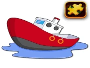 Cartoon Ship Puzzle Online Puzzle Games on taptohit.com