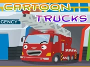 Cartoon Trucks Jigsaw Online Puzzle Games on taptohit.com