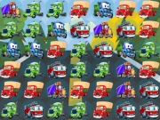 Cartoon Trucks Match 3 Online Match-3 Games on taptohit.com