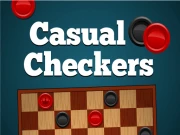 Casual Checkers Online Boardgames Games on taptohit.com