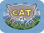 Cat VS Broccoli Online fun Games on taptohit.com