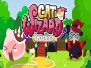 Cat Wizard Defense Online Strategy Games on taptohit.com