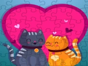 Cats Love Jigsaw Online Puzzle Games on taptohit.com