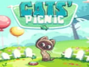 Cats Picnic Online animal Games on taptohit.com