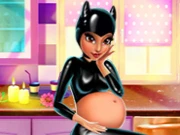 Catwoman Pregnant Online Casual Games on taptohit.com