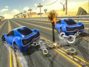 Chain Car Stunt Game Online Adventure Games on taptohit.com