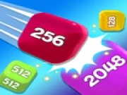 Chain Cube 2048 3D Merge Game Online 2048 Games on taptohit.com