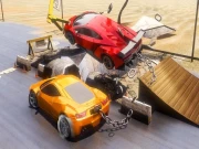 Chained Car Stunts Race Mega Ramp GT Racing Online Racing & Driving Games on taptohit.com