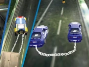 Chained Impossible Driving Police Cars Online Racing & Driving Games on taptohit.com