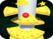Cheese Helix Jump Online hyper-casual Games on taptohit.com