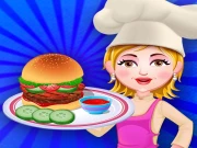 Cheeseburger Online Cooking Games on taptohit.com