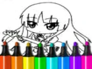 Chibi Anime Coloring Pages Online kids Games on taptohit.com