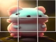 Chibi Totoro Tile Picture Challenge Online brain Games on taptohit.com