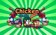 Chicken Zombie Clash Online zombie Games on taptohit.com