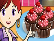 Chocolate Cupcakes: Sara's Cooking Class Online Cooking Games on taptohit.com