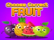 Choose Correct Fruit Online Casual Games on taptohit.com