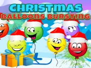 Christmas Balloons Bursting Online Puzzle Games on taptohit.com