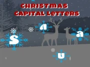 Christmas Capital Letters Online Puzzle Games on taptohit.com