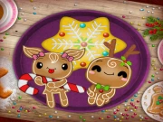 Christmas Gingerbread Color Me Online Dress-up Games on taptohit.com