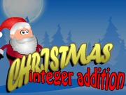 Christmas Integer Addition Online Educational Games on taptohit.com