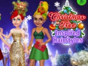Christmas Tree Inspired Hairstyles Online Dress-up Games on taptohit.com