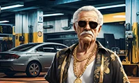 Chrome Cars Garage Online Puzzle Games on taptohit.com