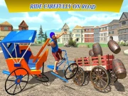 City Cycle Rickshaw Simulator 2020 Online Simulation Games on taptohit.com