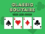 Classic Solitaire: Time and Score Online Cards Games on taptohit.com