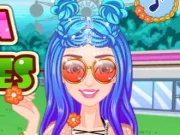 Coachella Hairstyles Online Dress-up Games on taptohit.com