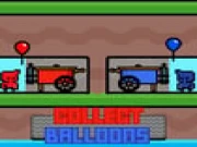 Collect Balloons Online two-player Games on taptohit.com