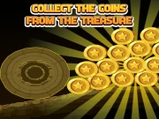 Collect The Coins From the Treasure Online Casual Games on taptohit.com