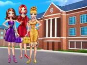 College Girls New Dress Online Dress-up Games on taptohit.com
