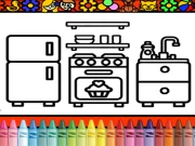 Color and Decorate Rooms Online Art Games on taptohit.com