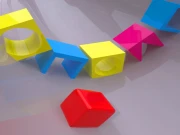 Colorful Shape Tunnel Online Casual Games on taptohit.com