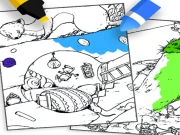 Coloring Gorgels Online Art Games on taptohit.com