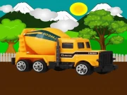 Construction Vehicles Jigsaw Online Puzzle Games on taptohit.com