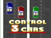 Control 3 Cars Online Agility Games on taptohit.com