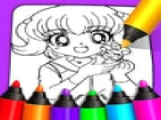 Cool Anime Animals Coloring  Online kids Games on taptohit.com