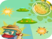 Cowboy VS Martians Online fun Games on taptohit.com