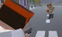 CraftsMan 3D Gangster Online Adventure Games on taptohit.com