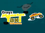 Crayz Monster Taxi Halloween Online Adventure Games on taptohit.com
