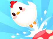 Crazy Chicken Jump Online Casual Games on taptohit.com