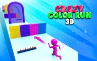 Crazy Color Run 3D Online runner Games on taptohit.com