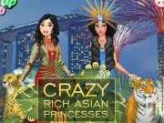 Crazy Rich Asian Princesses Online Dress-up Games on taptohit.com