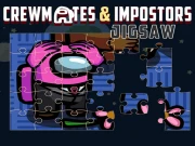 Crewmates and Impostors Jigsaw Online Casual Games on taptohit.com