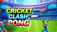 Cricket Clash Pong Online arcade Games on taptohit.com