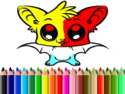 Cute Bat Coloring Book Online Art Games on taptohit.com