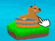 Cute Capybara Clicker Online action Games on taptohit.com